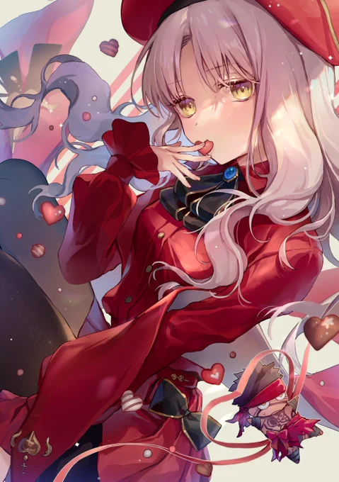 #今月描いた絵を晒そう
Wカレンちゃん♡ 