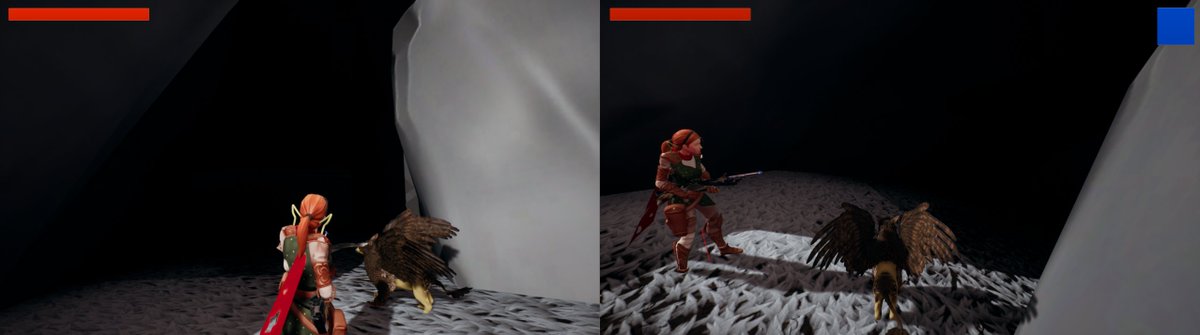 StudioFowlPlay's tweet photo. To help allow our game reach wider audiences, the programming team is developing for both couch co-op and online multiplayer options! We hope to see many players fall in love with this game. Lead Programmer, @NateGeschwill #falkonir #gamedev #UnrealEngine #UE4 https://t.co/5kf1cBQwaA