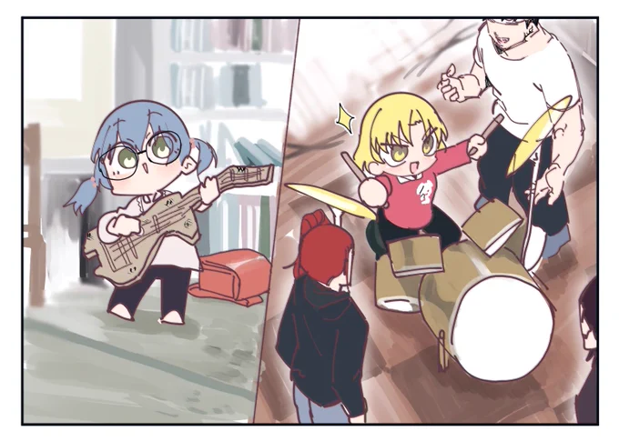 それぞれのあの頃。

#バンドリ 