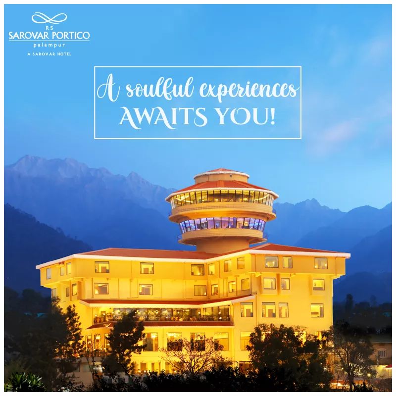 Surrender yourself in an oasis of leisure amidst the sublime serenity, only at #RSSarovarPortico #Palampur.

For reservations, kindly call +91 8739055555 or +91 8542855555 or send a mail at gmrssp@sarovarhotels.com

#RSSarovar #StaySafe #HotelsInHimachal #Hotel #SarovarHotels