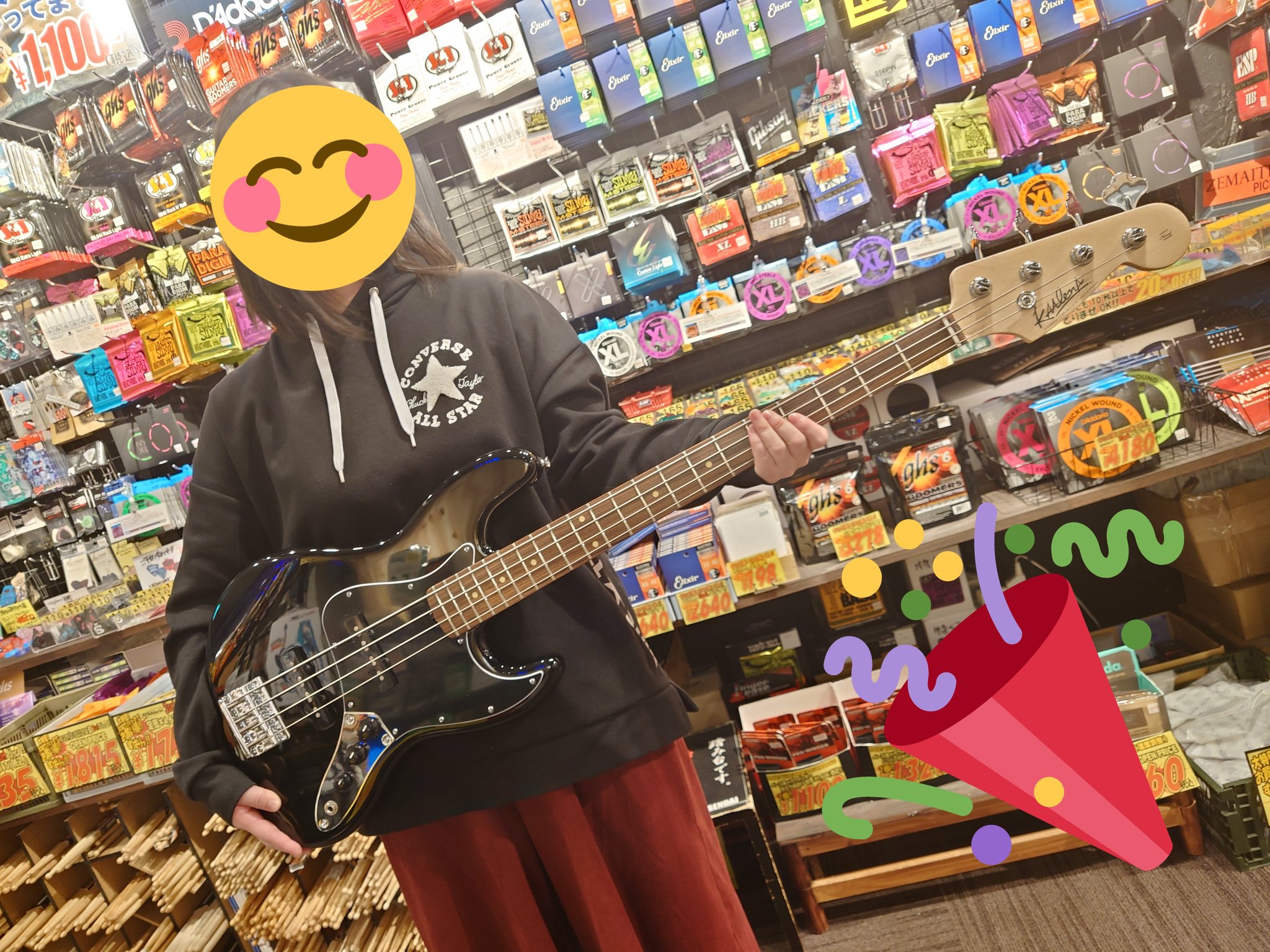 Bigboss仙台 ご購入 初めてのベースに Kaalena Ka Jbを お選び頂きました 憧れのベーシストを目指して たくさん練習頑張って下さい ありがとうございました 分からないことなどございましたら 気軽に遊びに来て下さい Bigboss仙台より