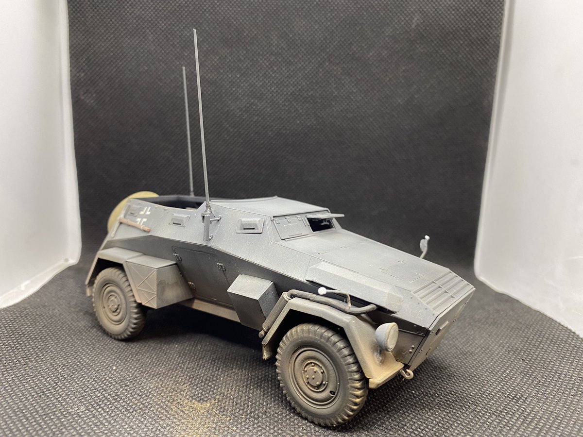 ewin1974's tweet image. Finished the icm 1/35 German armoured command car. Lovely little kit and definitely a enjoyable weekend build and paint kit. 👍top job icm. #ICMModels#scalemodel