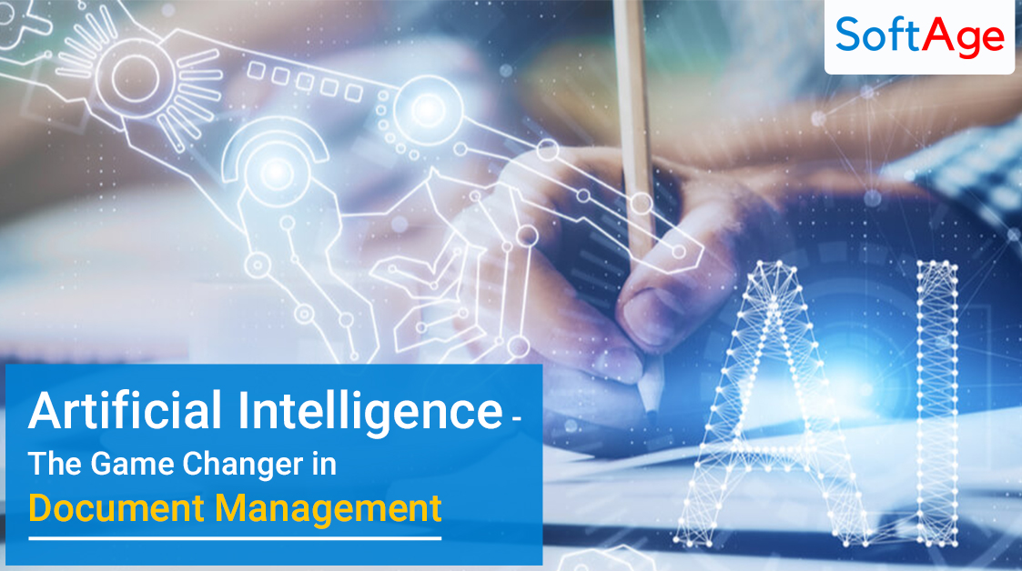 SoftAgeIndia's tweet photo. Artificial Intelligence - The Game Changer in Document Management 
#AI #SoftAge #DMS https://t.co/bqa7HjwkTx