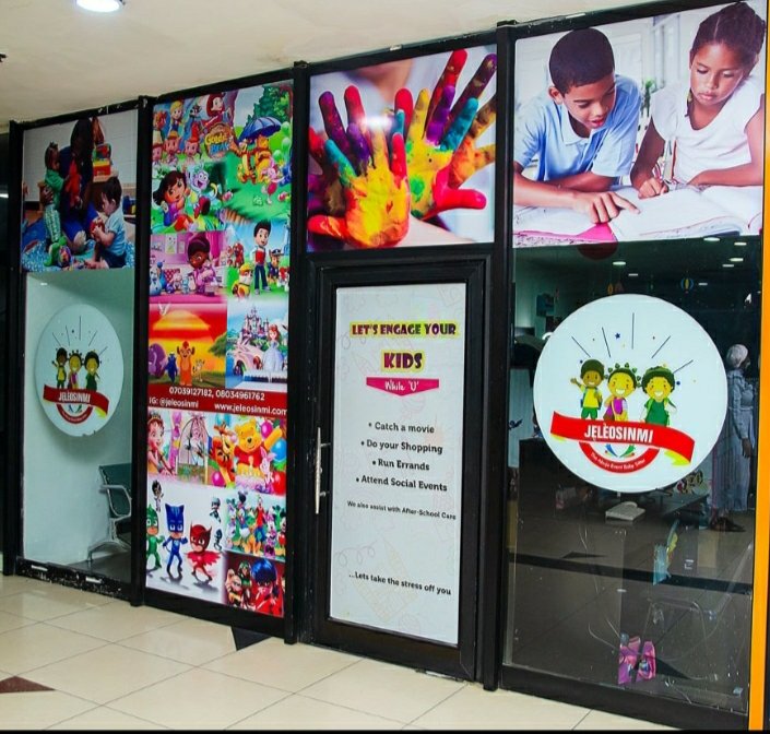 jeleosinmi's tweet photo. We open in an hour!. Are you going for an event and need a place to drop your kids? We are your plug. Visit us on 3rd floor silverbird mall central area https://t.co/r4SpZEHY3m