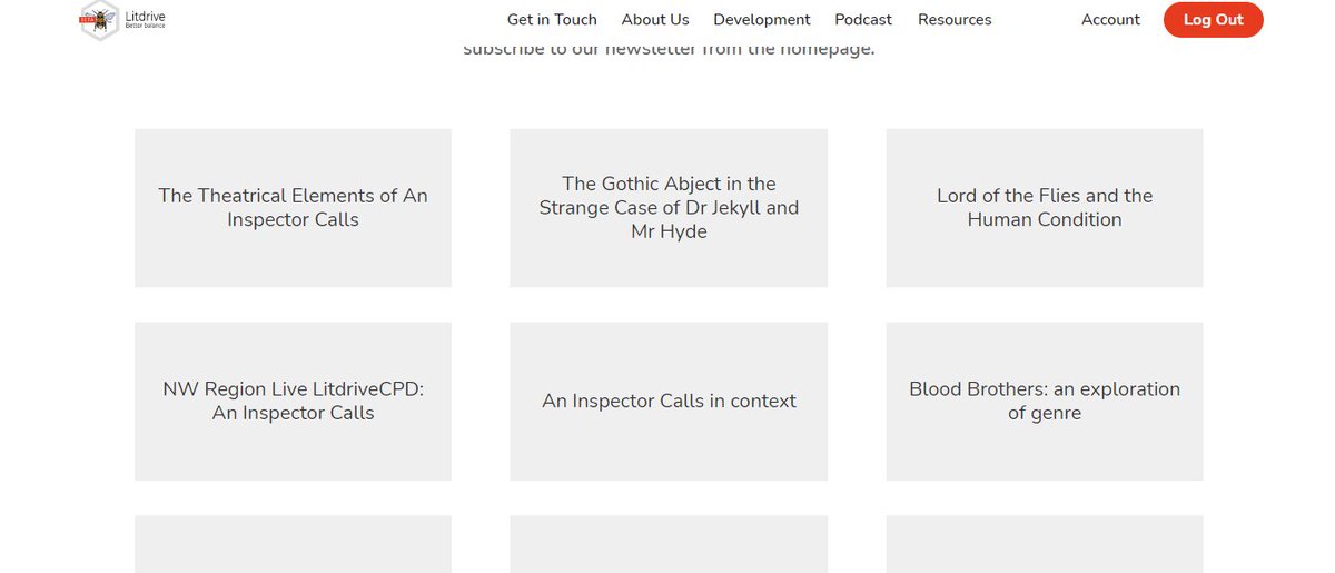 You can find all of our Remote #LitdriveCPD sessions here. Running since April of last year and with over 40,000 views, we have almost thirty sessions for a range of texts from expert teachers. Dig in! litdrive.org.uk/remotecpd #Litdrive #TeamEnglish @Team_English1