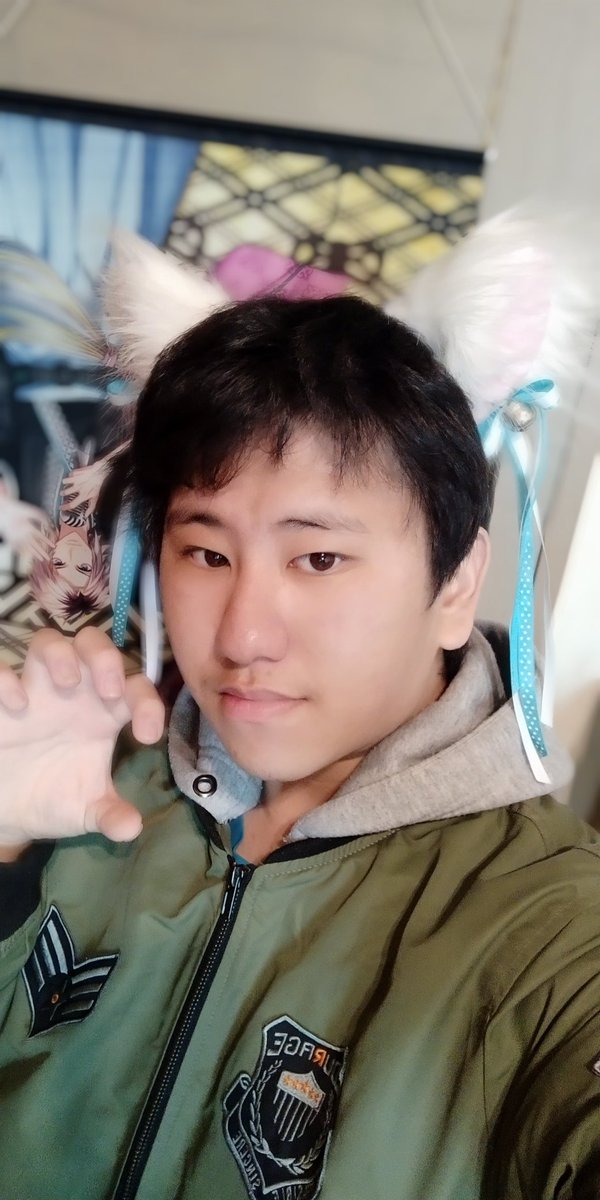 FoxNairo's tweet image. 我就愛貓耳AwA