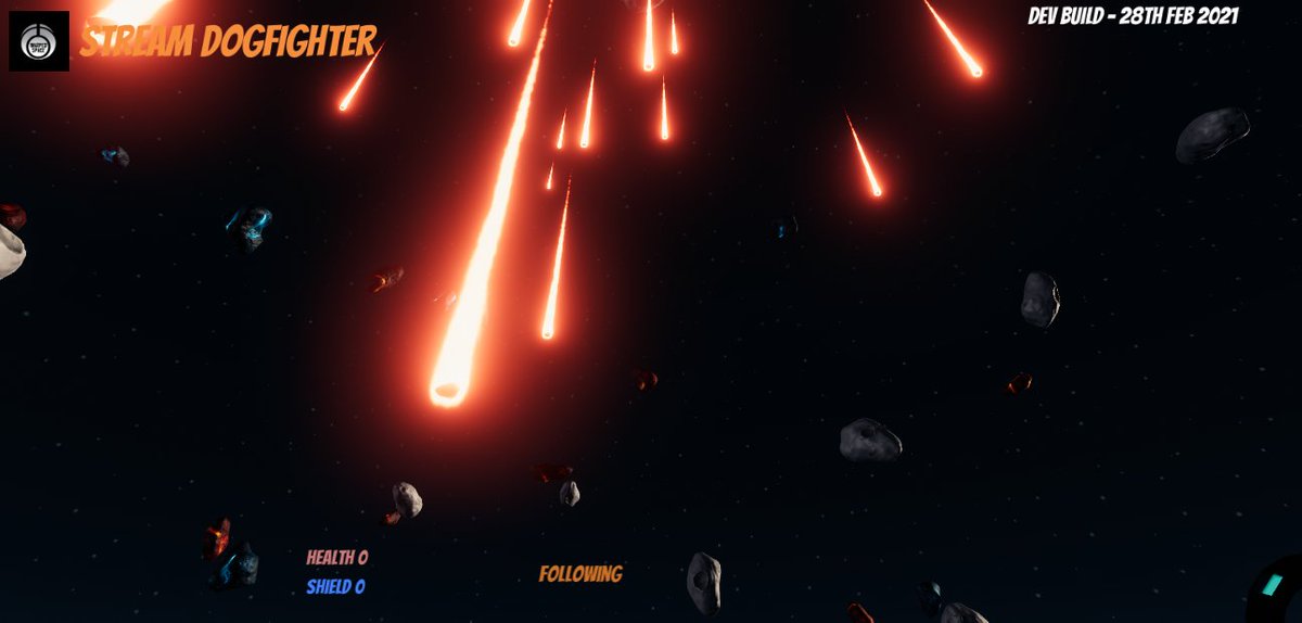 WarpedSpaceGame's tweet photo. Stream Dogfighter 🍎☄️🚀🛰️🪐✨👽🎇🌠🛸
#spacegames #indiegame #twitchgaming #twitchinteractivegame #internetspaceships #spaceships #meteor #screenshotsaturday #game #gaming #gameart #steamwishlist #warpedspacegame #pvp #twitchtv https://t.co/XegrPSe5bI