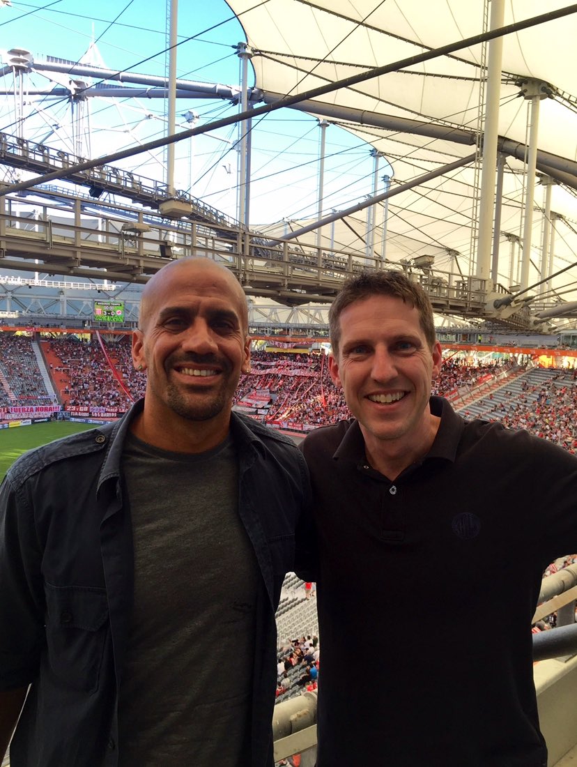 Just had a five year reminder on this photo. Went to see Juan Sebastian Veron in La Plata. Train from Buenos Aires wasn’t for the faint hearted, but he was welcoming and invited me to watch game v Argentinos Juniors with him and his wife. They’d enjoyed living in Manchester.