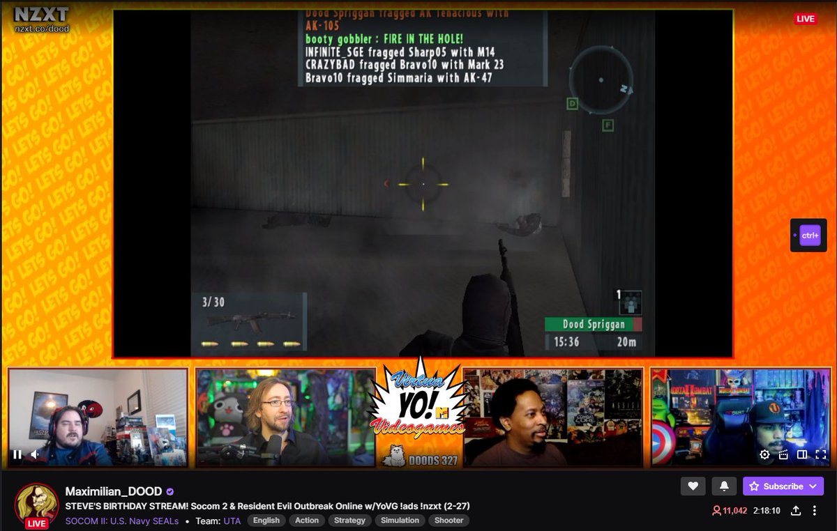 RT @SOCOMHQ: #SOCOM II getting 11k+ viewers on @Twitch in 2021!
No big deal.. 
@playstation #SOCOMHQ https://t.co/fcaKE3wkKW