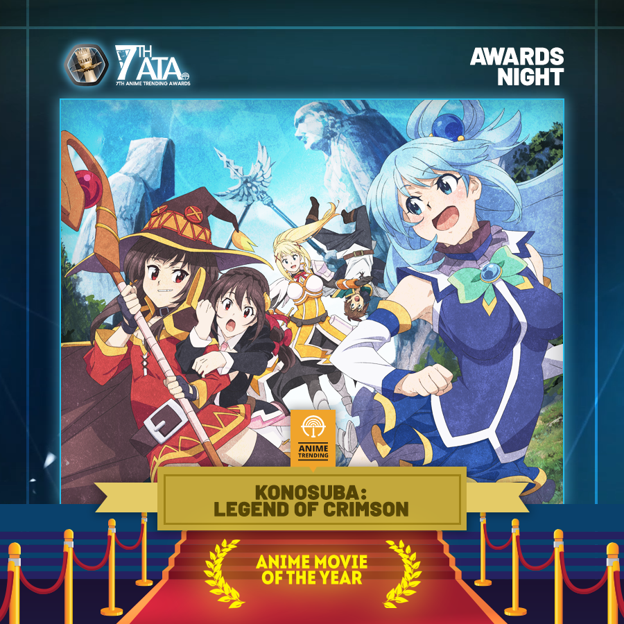 KonoSuba Anime Movie of the Year - Anime Trending