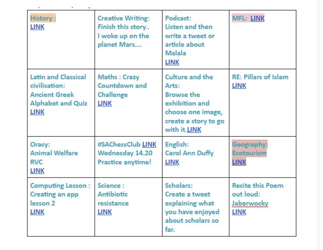 SWAspire's tweet photo. Week 4 is ready and will be appearing in your classroom tomorrow at 8. The challenge is still on! #springwestscholars https://t.co/Y5QZCm9IwZ