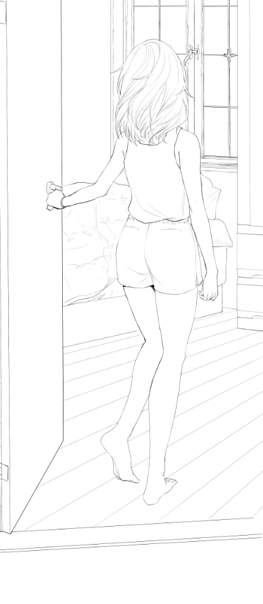 線画パーリー 