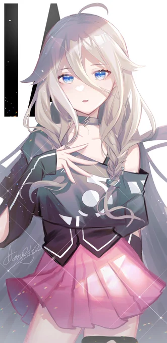 リプきたキャラ描くやつ
1、IAちゃん 