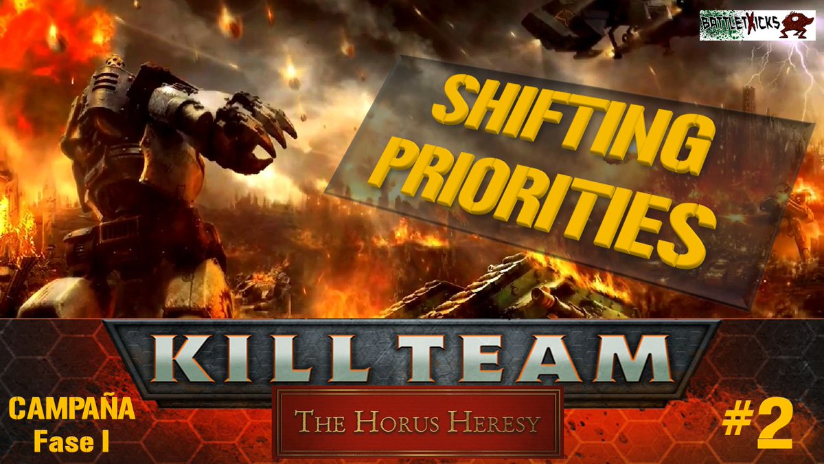 battletricks's tweet image. Volvemos a la carga con Kill Team Horus Heresy! 
Los Hijos de Horus se enfrentan a la Guardia de la Muerte por el control de varios objetivos prioritarios sobre la superficie de Isstvan III.
youtube.com/watch?v=K3xw9g…
 Gracias a Ossified por el material de la campaña!
#horusheresy