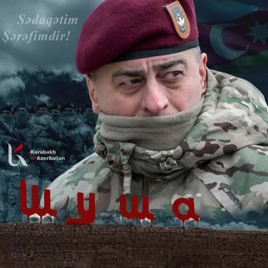 TuralHseyn4's tweet photo. Cəsurun baxışı qorxağın qılıncından kəskindir!
Bu gün adı ilə, baxışı ilə düşmənin canına qorxu salan Şuşa fatehi, general-leytenant Hikmət Mirzəyevin doğum günüdür. 
Doğum gününüz mübarək, cənab General! https://t.co/YGZTNKllIx