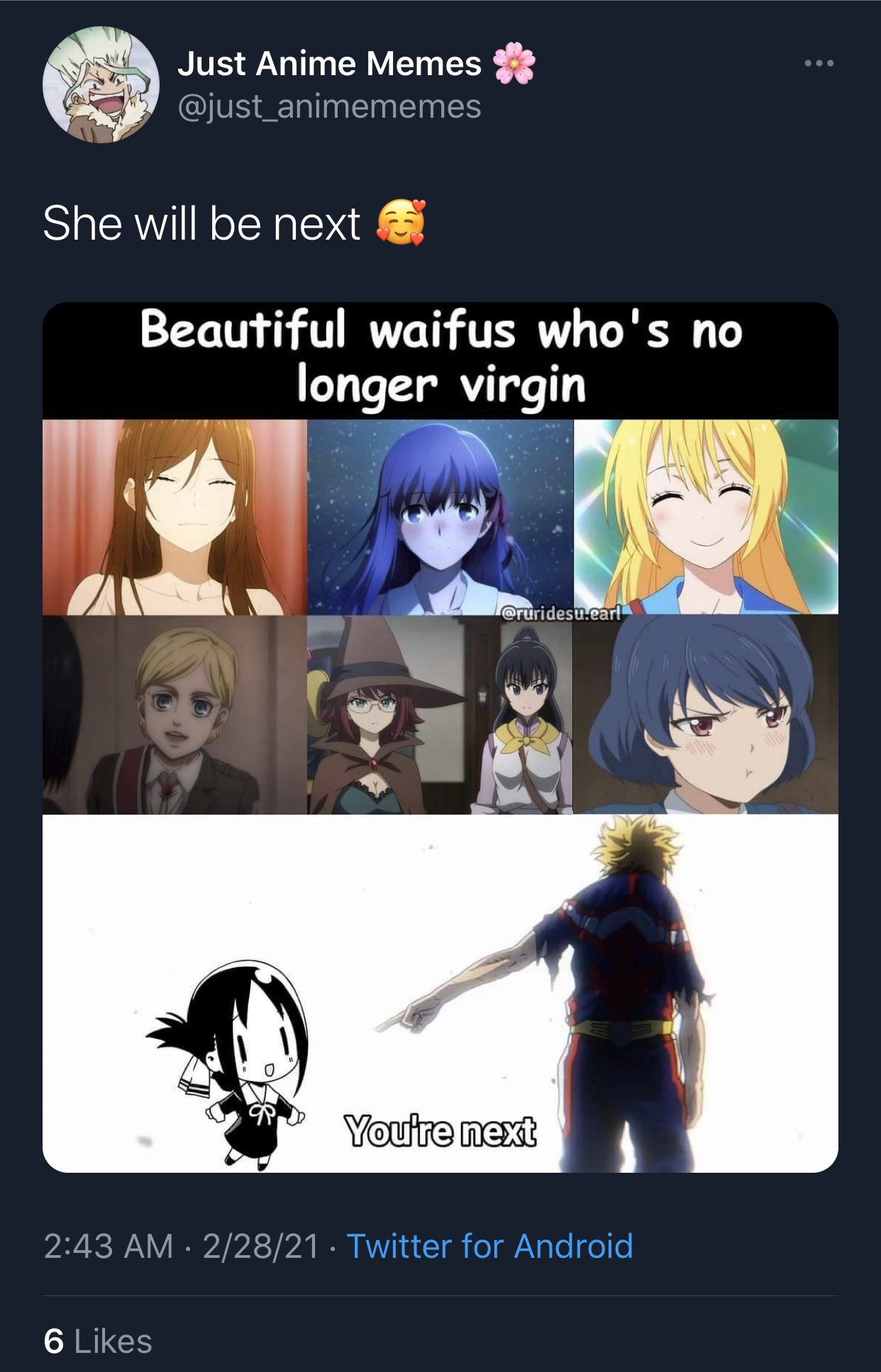 Really Bad Anime Memes Badanimememes Twitter