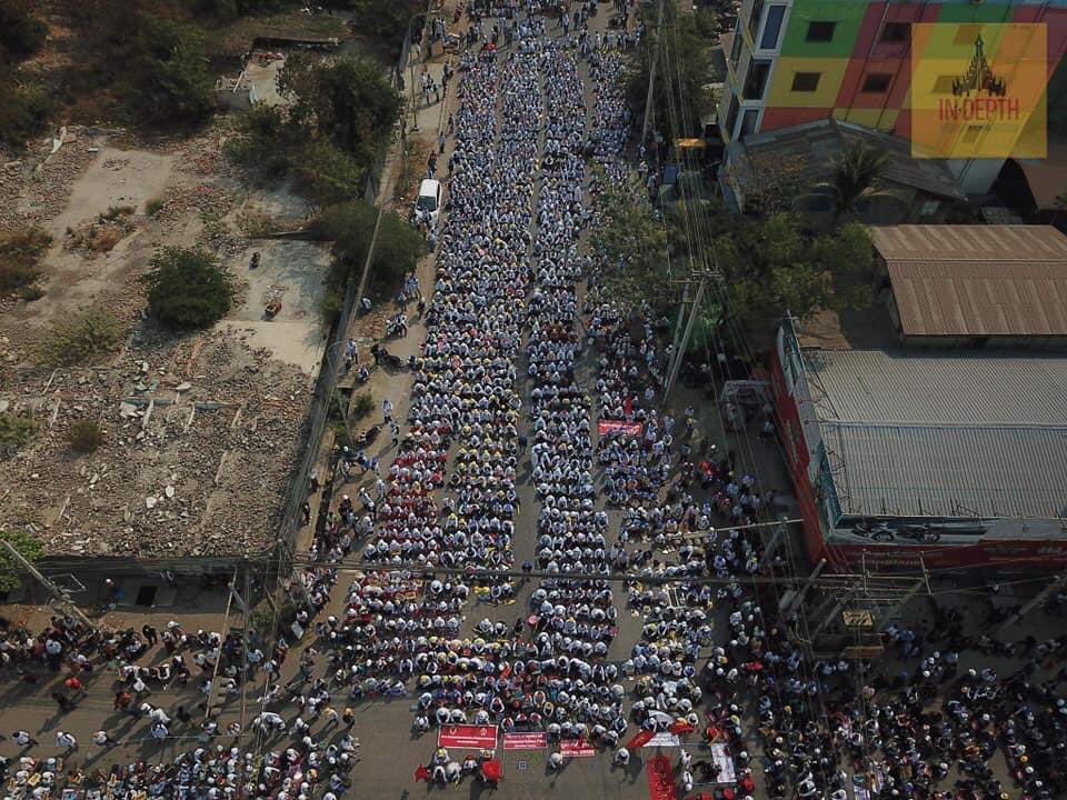 Pencilo4's tweet image. At Mandalay. SPRING REVOLUTION
#MilkTeaAllianceMyanmar
#WhatsHappeningInMyanmar
#Feb28Coup