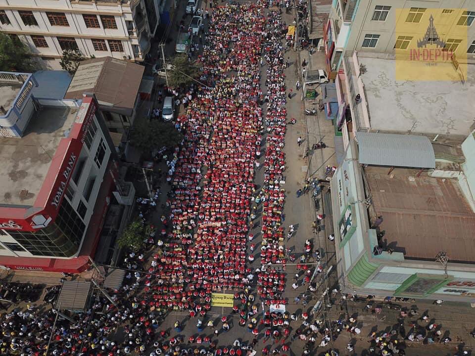 Pencilo4's tweet image. At Mandalay. SPRING REVOLUTION
#MilkTeaAllianceMyanmar
#WhatsHappeningInMyanmar
#Feb28Coup