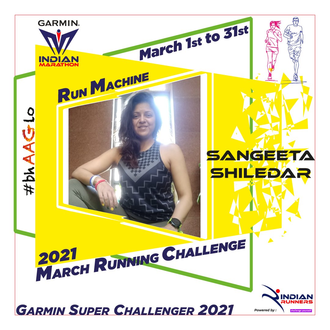 IndianMarathon's tweet photo. Garmin Indian Marathon March Running Challenge 2021
Run Every Day 2kms+ 
Registration Link : https://t.co/zoogdCBZJF

#bhaaglo #challengeyourself #indianrunners #runners #fitness #garmin #asics #adidas #runeveryday #run #walk #marchchallenge #nike https://t.co/Jat7wHO1RV