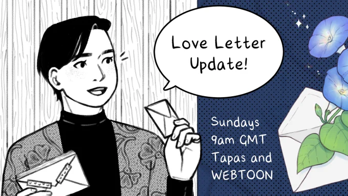  Happy Sunday!! There's a new Love Letter page!!!!! Read on   on   #WEBTOON 