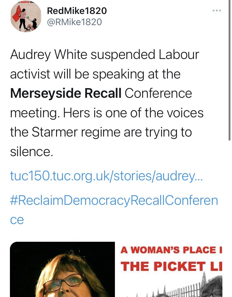 whiteswig4mayor's tweet image. A Liverpool's top antisemitic landlord who has been suspended by .@UKLabour for being a racist I am proud to speak out to tell Labour members how to follow in my esteemed footsteps #bemoreaudrey #livelikeawig