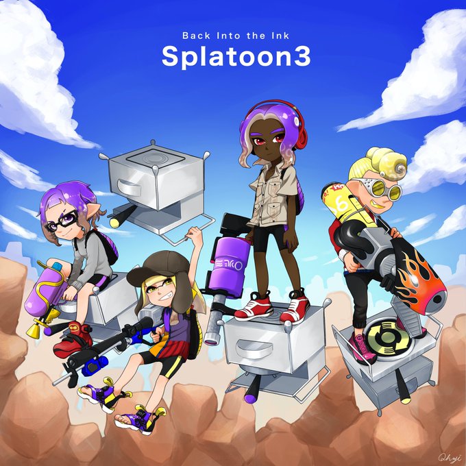 スプラ 高画質 のtwitterイラスト検索結果 古い順