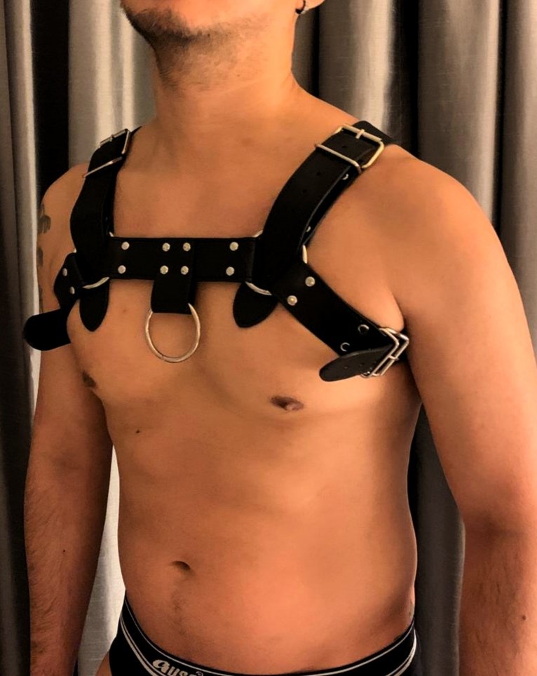Dad_Bod_Milo's tweet photo. Come to Daddy #dadbod #harness #beardeddaddy https://t.co/4iOVPb2Lpv
