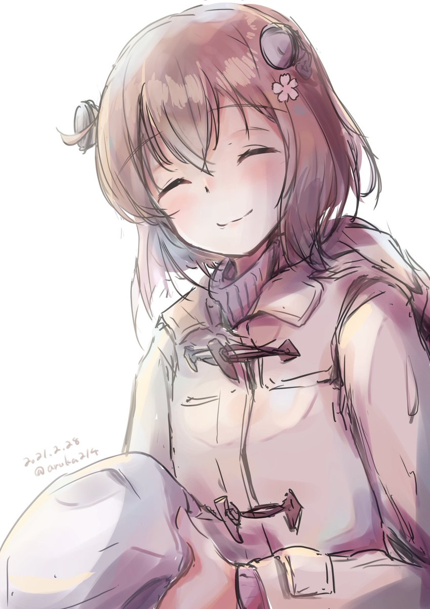 雪風(艦これ) 「じぇ 」|トオダアルカ@艦隊名古屋G-01のイラスト