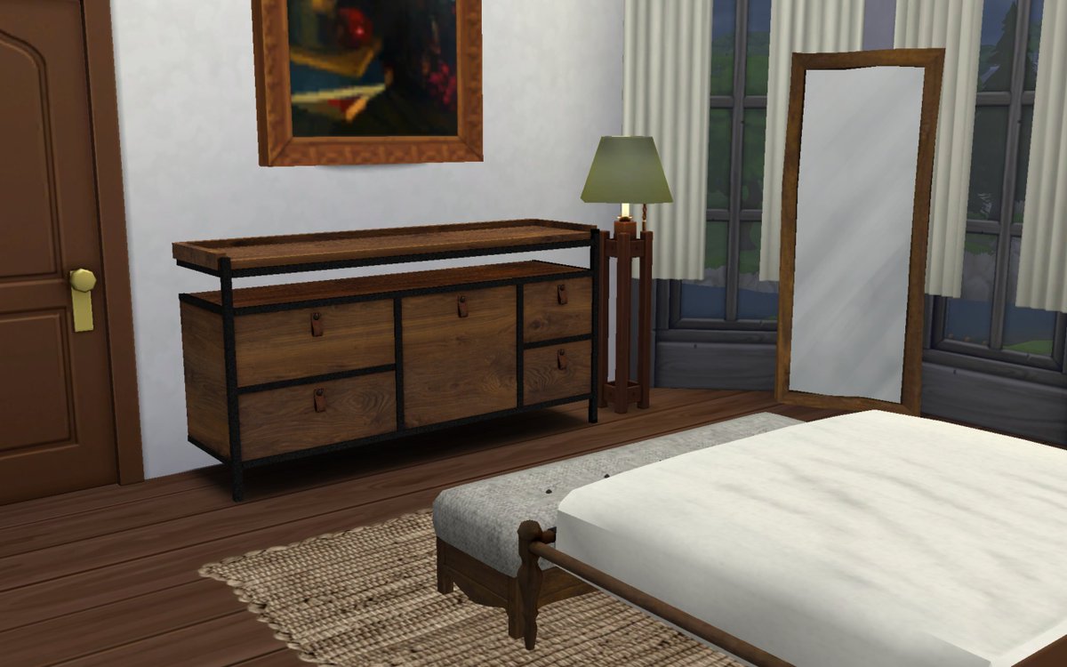 xeniamr94's tweet photo. Habitación principal + Baño suite

#RetoCS #CreadoresSims #creadoressims https://t.co/6un9mxaHCO