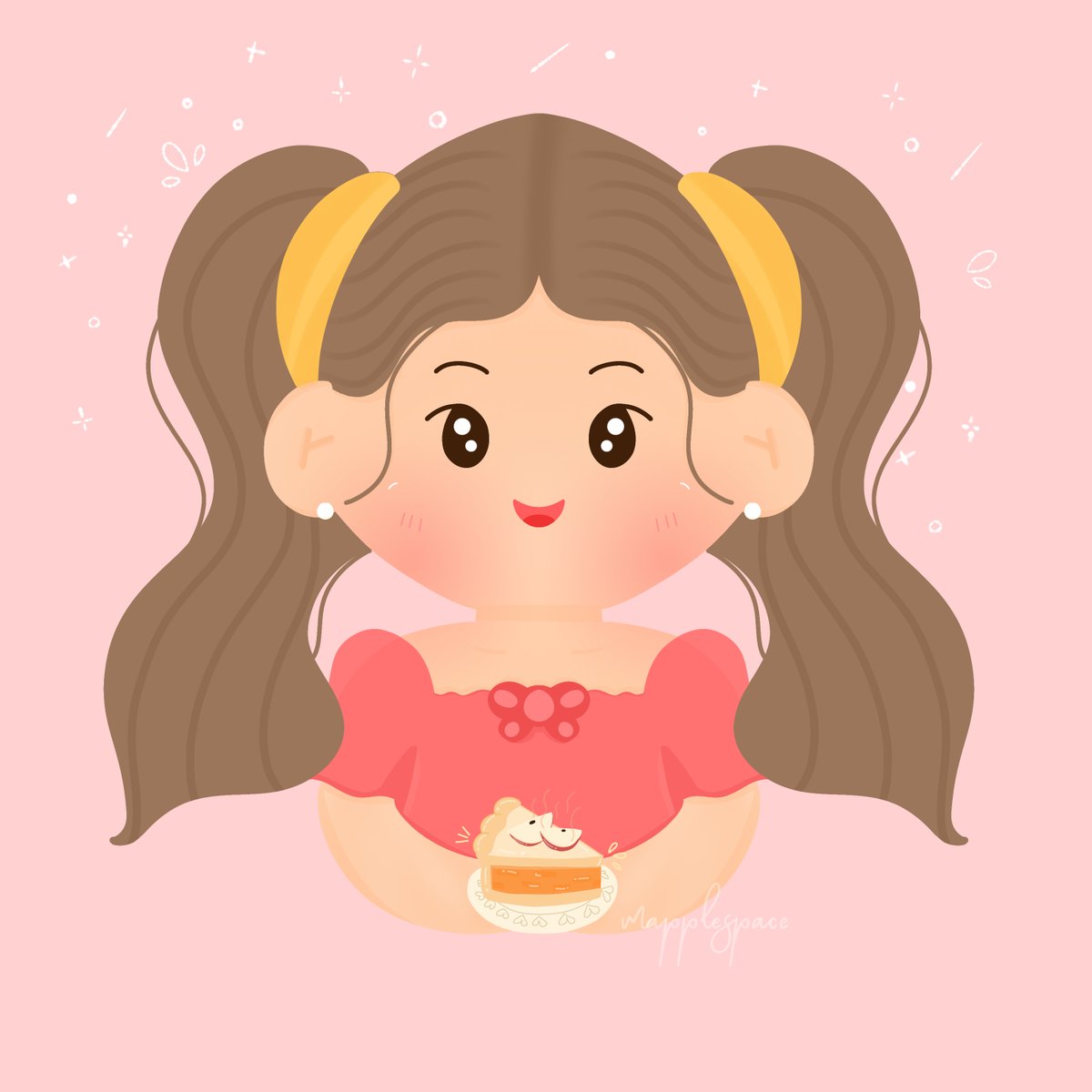 mapplespace's tweet photo. mapple and her pie(๑ᵔ⤙ᵔ๑) https://t.co/zmCGLfkmOZ