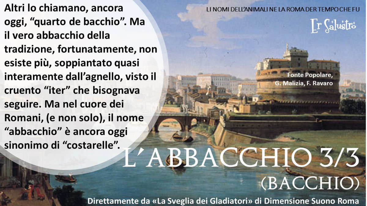 poggiamorella60's tweet photo. La primavera s'avviçina, e co' llei er periodo de una de la speçialità Romane più apprezzate in tutta Italia....
#abbacchio #scottadito #cacciatora #coratella #animelle #cervello #specialità #Roma #Romanesco #dialetto https://t.co/Kbi14mShxT