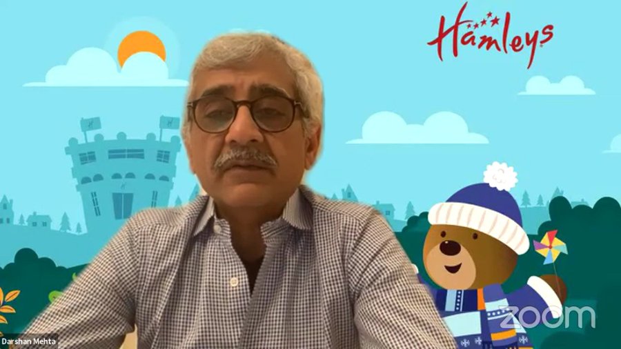 "The India Toy Fair is a landmark initiative of the Government of India that reinforces its commitment to expand the global footprint of the Indian toy industry"- Shri Darshan Mehta, CEO and President, Reliance Brands Limited 

<a href="/Hamleys_India/">Hamleys India</a> 

#TheIndiaToyFair #Vocal4LocalToys