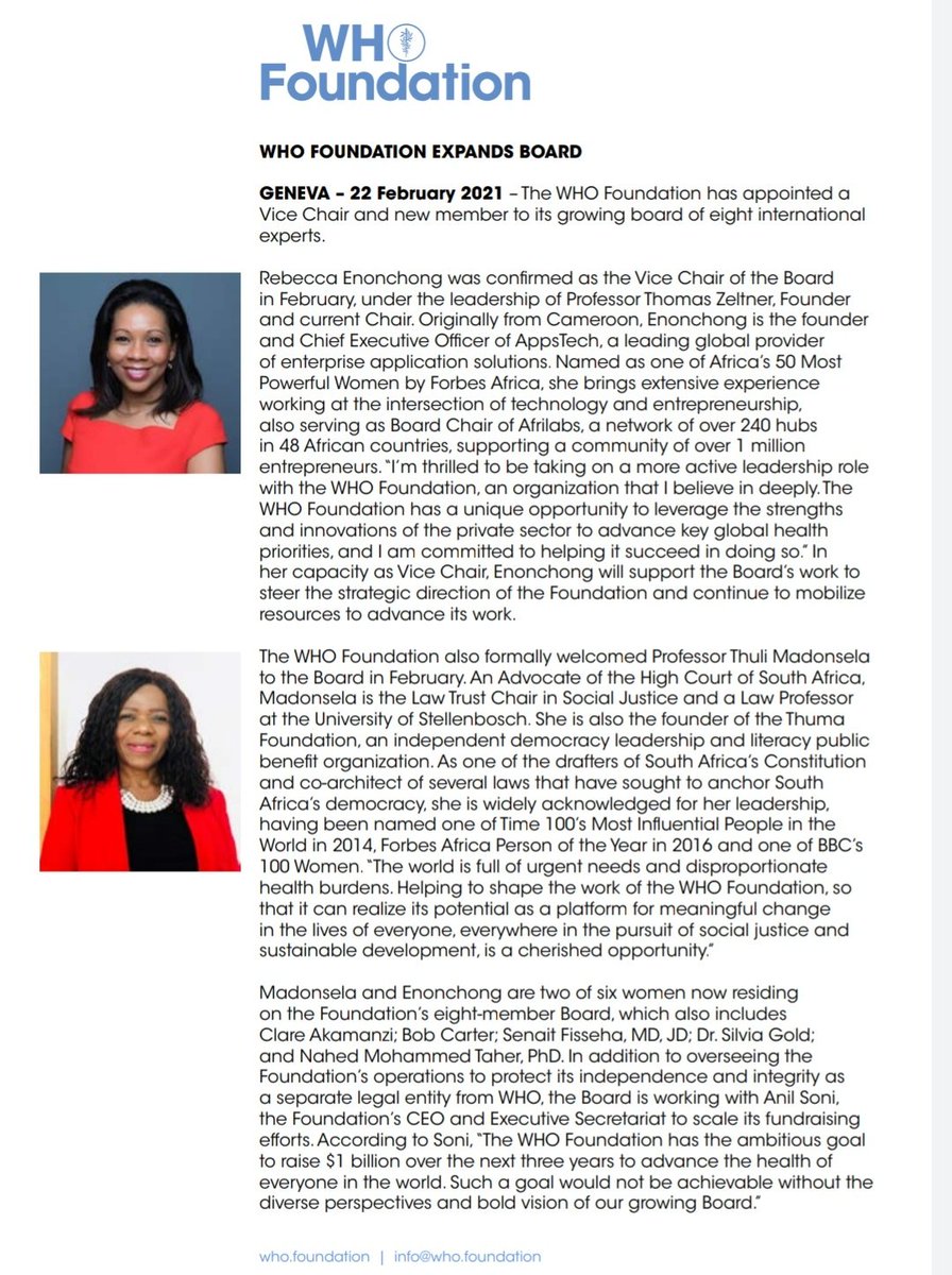 Rebecca Enonchong tweet media