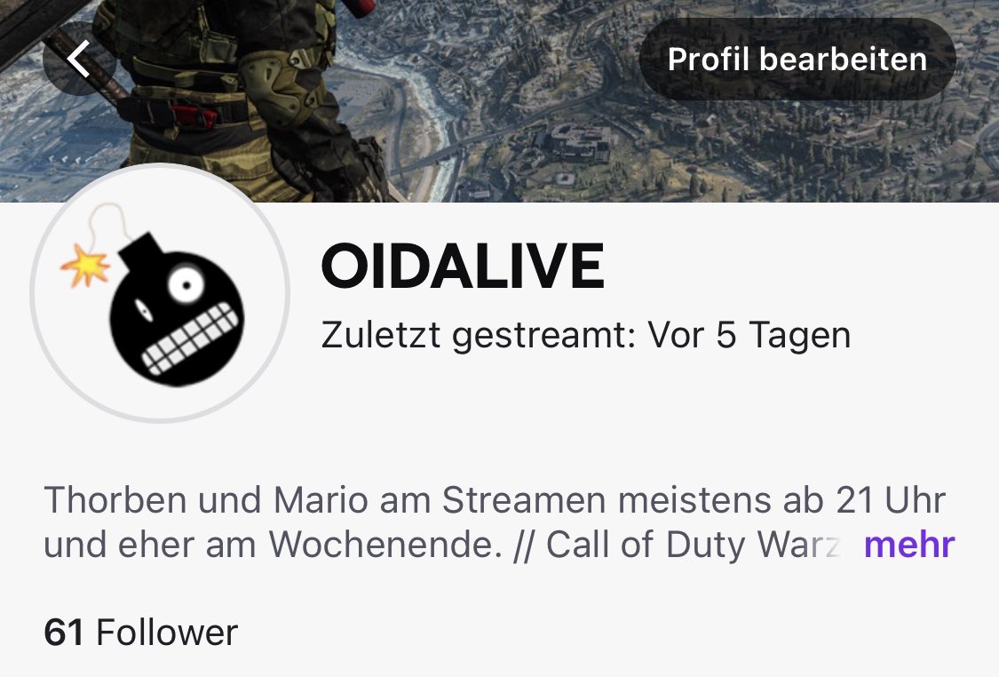 oidalive's tweet photo. HEUTE um 12 Uhr ⏰ LIVE 🚨. 
Wir spielen die neue #Warzone #Season2 🎮🔫. @CallofDuty @CallofDutyDE #twitch #TwitchStreamers #TwitchDE https://t.co/Pg2ZQFHoGQ