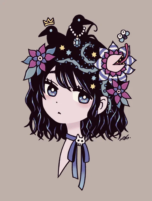 今月はお花をいっぱい描きました?
#今月描いた絵を晒そう 