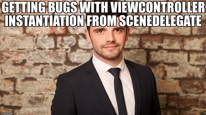 overflow_meme's tweet image. getting bugs with viewController instantiation from SceneDelegate stackoverflow.com/questions/6640… #rootviewcontroller #uiviewcontroller #swift #uiscenedelegate #uiwindow
