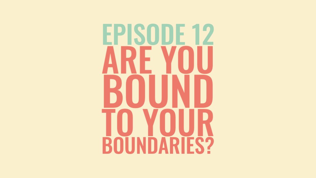 onegreytick's tweet photo. Sharan and Tara explore the concept of ‘boundaries’ and examine the boundaries they have come to form in their various relationships and whether those boundaries are attached to their self-worth. https://t.co/qW38e45HlF