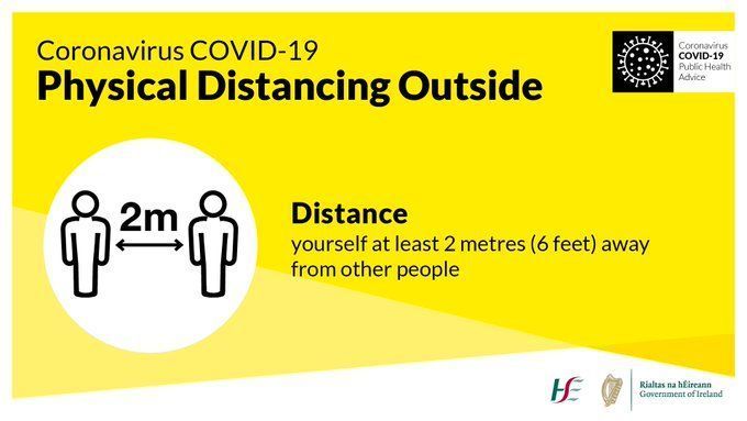 meathcoco's tweet photo. Social distancing is important to help slow the spread of the virus. It does this by minimising contact between potentially infected individuals and healthy individuals.

More on the HSE Ireland website, see https://t.co/Qlsa4Ze0X6

#StaySafe #FightTheSpread #KeepWell https://t.co/EghypmpkU2