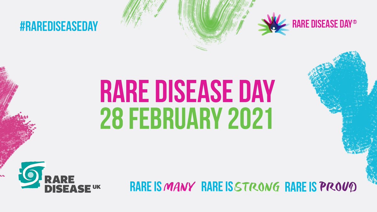 Today is #RareDiseaseDay2021! Rare Disease Day is an opportunity to raise awareness of rare conditions and improve access to care, treatment, information and support. Retweet to help raise awareness about the #RareReality of life with a rare condition.