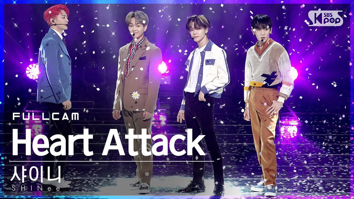 SHINee WORLD SG on Twitter: "210228 INKIGAYO 🔥 [HEART ATTACK + DONT CALL  ME GROUP FANCAM] 💎 Heart Attack: https://t.co/4Efa0Sd8r0 💎 Don't Call Me:  https://t.co/DJJL8rQOID #SHINee @SHINee #Dont_Call_Me #SHINeeWORLDSG…  https://t.co/ZAEUB3MZcZ"
