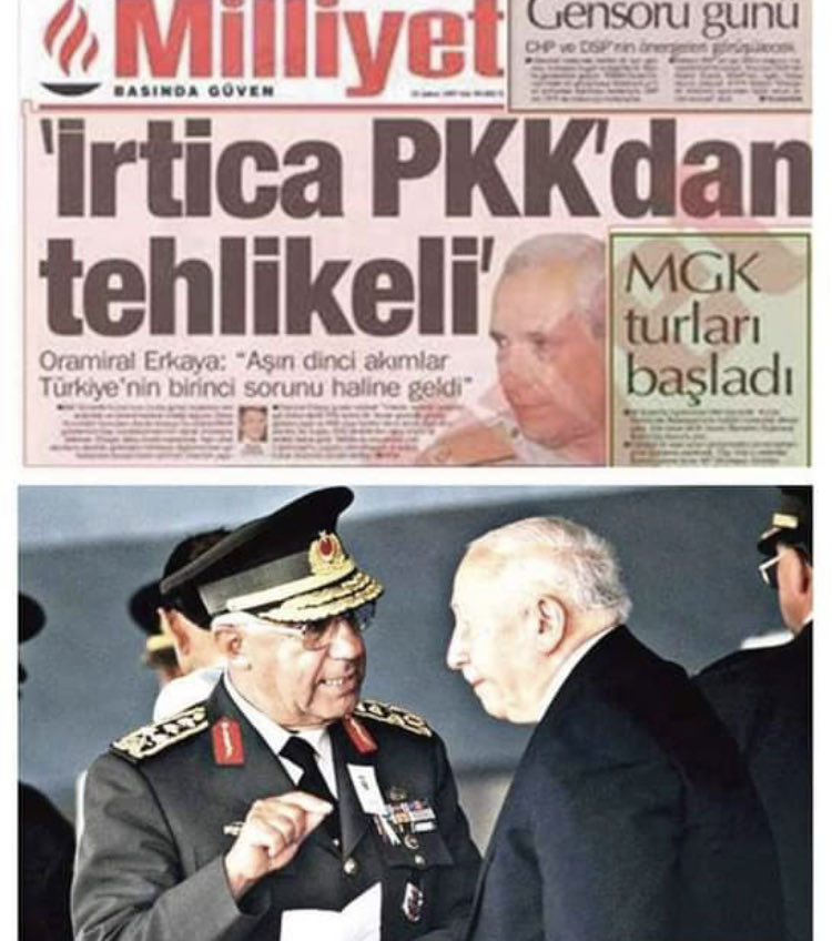 O gün kendinizi “bir şey” zannediyordunuz..
Bugün..
“Hiçbir şey”siniz!..
▪️
Erbakan Hocamıza,
O zorlu süreçte 
“Milli İradeye Tam Destek” diyen Dâvâ Adamları Muhsin Yazıcıoğlu ve Hasan Celal Güzel’e 
Yüce Allah’tan Rahmet Diliyoruz.
Mekânlârı Cennet Olsun.
#28Şubat