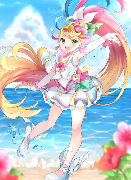 「トロピカってる〜!」??
#precure #トロプリ 