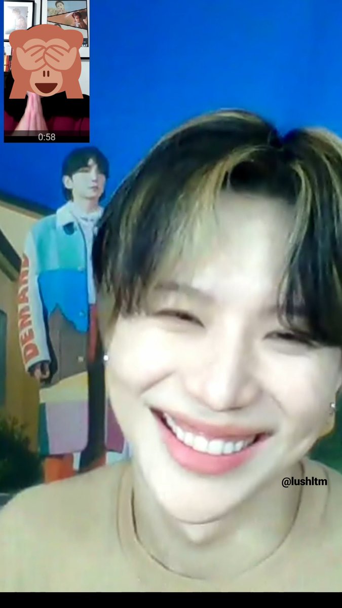 lushltm's tweet photo. 210228 Taemin Video Call Fansign 🥰💖🧀

🥰: do you know what day is it today?
🧀: today is Sunday 😂
🥰: Yes, and today is taemin's day! everyday is taemin's day ❤❤❤ https://t.co/0B2sr3GigW