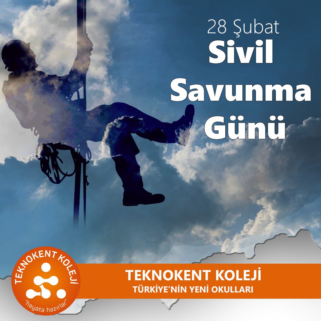 Milli savunma bir görevdir, herkes bu göreve davetlidir. Sivil Savunma Günü kutlu olsun. #teknokentkolejleri #sivilsavunma #afetbilinci #geleceginokulları #hayatahazırlayanokul
