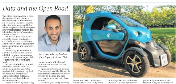Kao Data (@kaodatadc) on Twitter photo Here’s Faisal Akram making his debut as a guest contributor to <a href="/businessweekly/">Business Weekly</a> in the #AI and #DeepTech issue
Read the full feature at epaper.businessweekly.co.uk/html5/reader/p… from p16
#KaoinCambridge #AutonomousVehicles #SmartCities #IoT #datacentres Here’s Faisal Akram making his debut as a guest contributor to <a href="/businessweekly/">Business Weekly</a> in the #AI and #DeepTech issue
Read the full feature at epaper.businessweekly.co.uk/html5/reader/p… from p16
#KaoinCambridge #AutonomousVehicles #SmartCities #IoT #datacentres