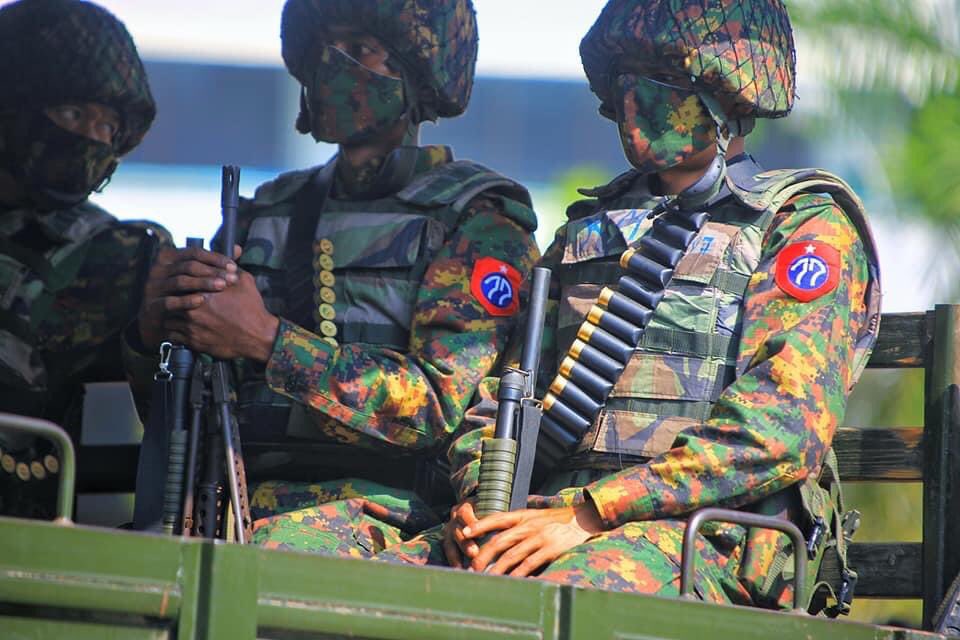❗️The notorious LID 77th was deployed to #Yangon to suppress anti-junta protests in 2007.They opened fire &amp; brutally crackdown students&amp;monks. 

‼️This same LID is deployed in Yangon now.They are part of the ongoing violence against protesters in Yangon. 
#WhatHappeningInMyanmar