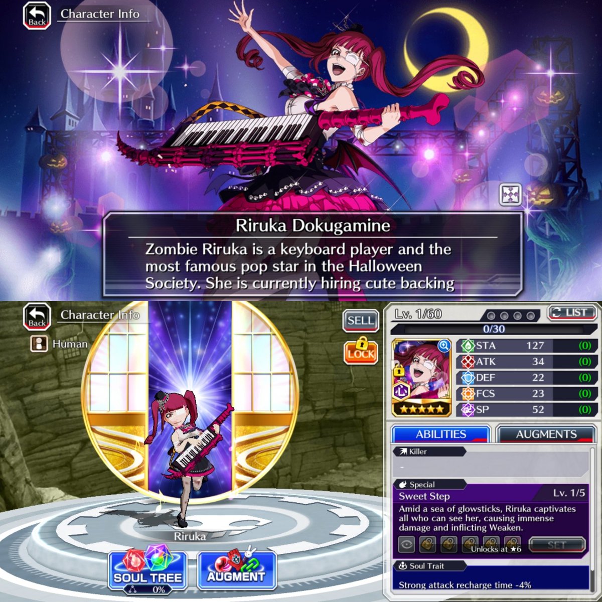 ichigokuro_15's tweet photo. My Riruka (Halloween version) πππ #bleach #bleachbravesouls #bravesouls #zampakuto #bankai #shinigami #anime #zangetsu #arrancar #espada #hollow #senkaimon #squadzero #rirukadokugamine #riruka #tensazangetsu #quincy https://t.co/SL437j7iNK