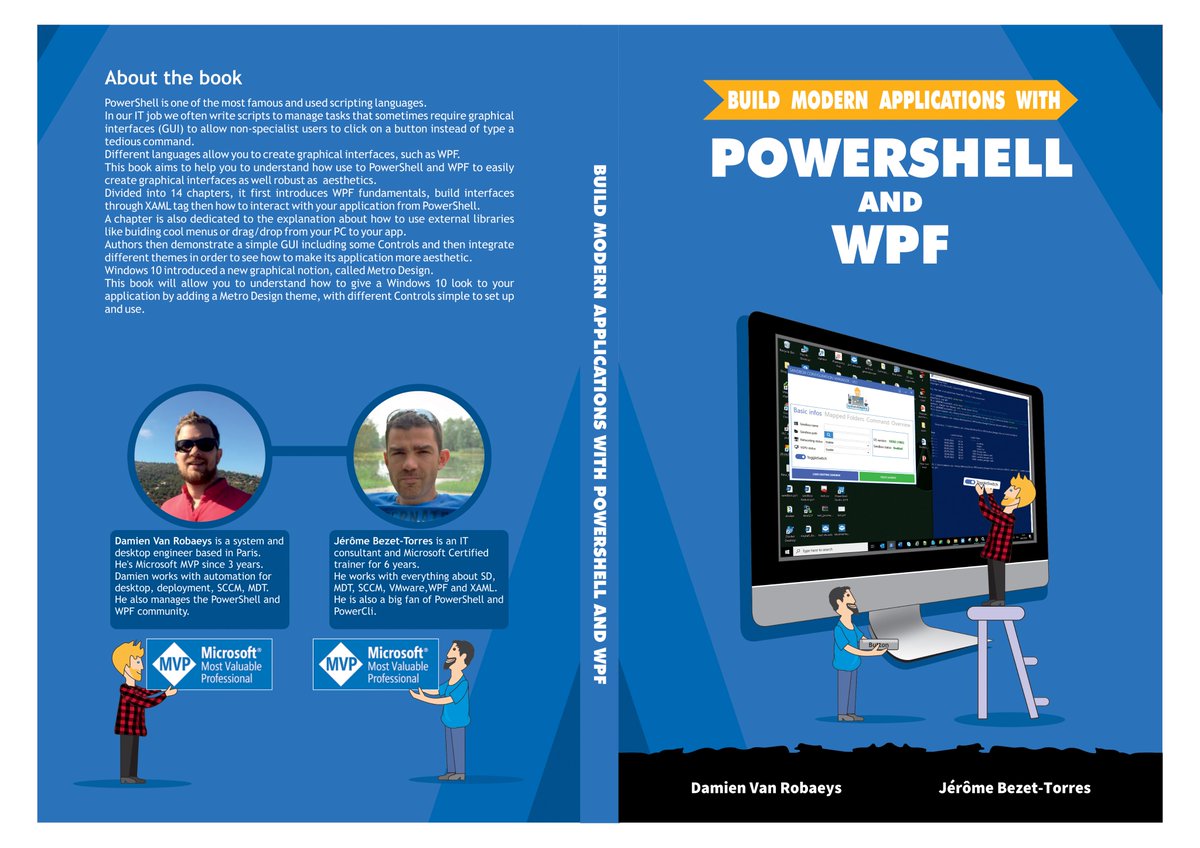 PowerShellWPF's tweet image. Learn how to build applications with PowerShell and WPF with the book written by @JM2K69 and @syst_and_deploy (soon available)
 
#PowerShell #PS1 #PS1WPF #PS1Tips #WPF #XAML