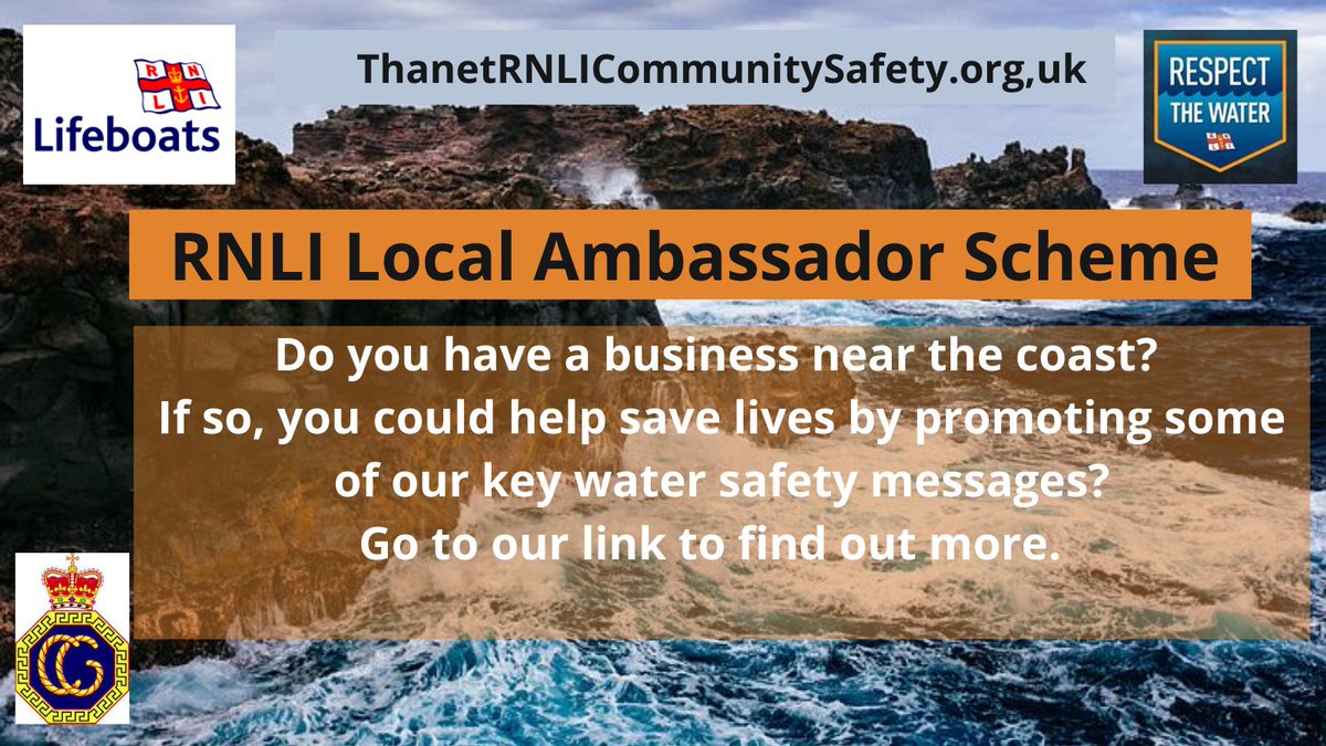 Do you have a business near the coast? If so, you could help save lives by promoting some of our key water safety messages.. Click on this link : thanetrnlicommunitysafety.org.uk/how-can-you-he…

#COVID19 #lockdown2021 #bebeachsafe #bewateraware #respectthewater

thanetrnlicommunitysafety.org.uk/how-can-you-he…
