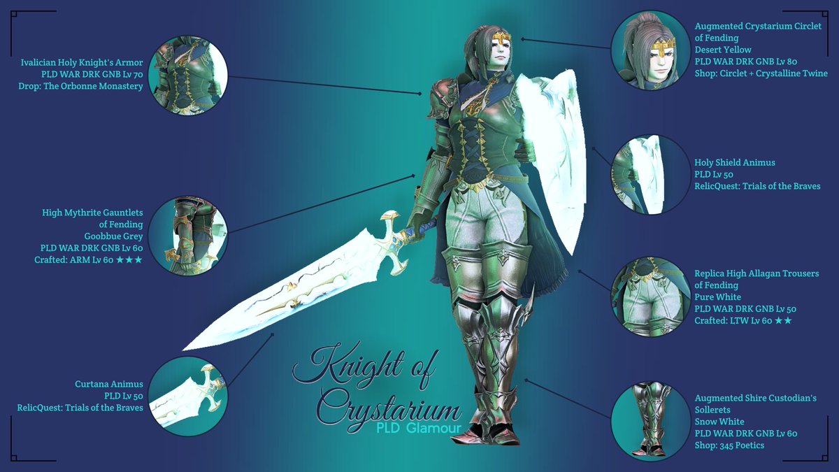 karotte2188's tweet photo. Paladin Glamour - Knight of Crystarium
https://t.co/z70OqL4k14
#femroe #roegadyn #roegadame #ffxivPLD #TrueEndgame #ffxivGlamour #EorzeaCollection #EorzeaPhotos #ffxivsnaps #ffxivscreenshot #PhotoscapeX #FF14 #GPOSERS #GShade https://t.co/48mq4o97iL